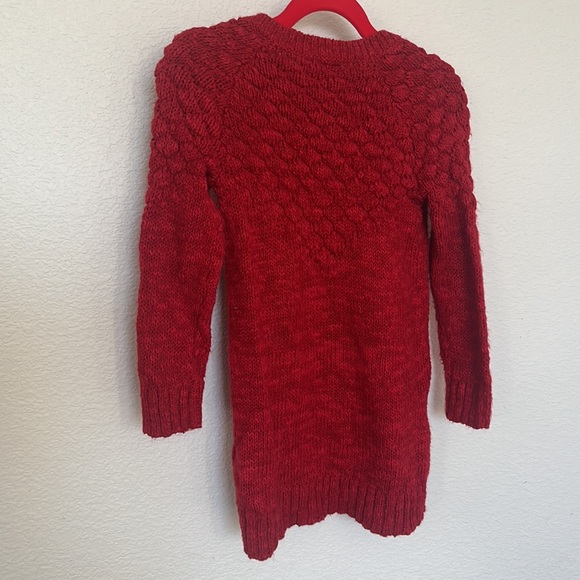 Red Genuinely Kids sweater tunic - Picture 2 of 2
